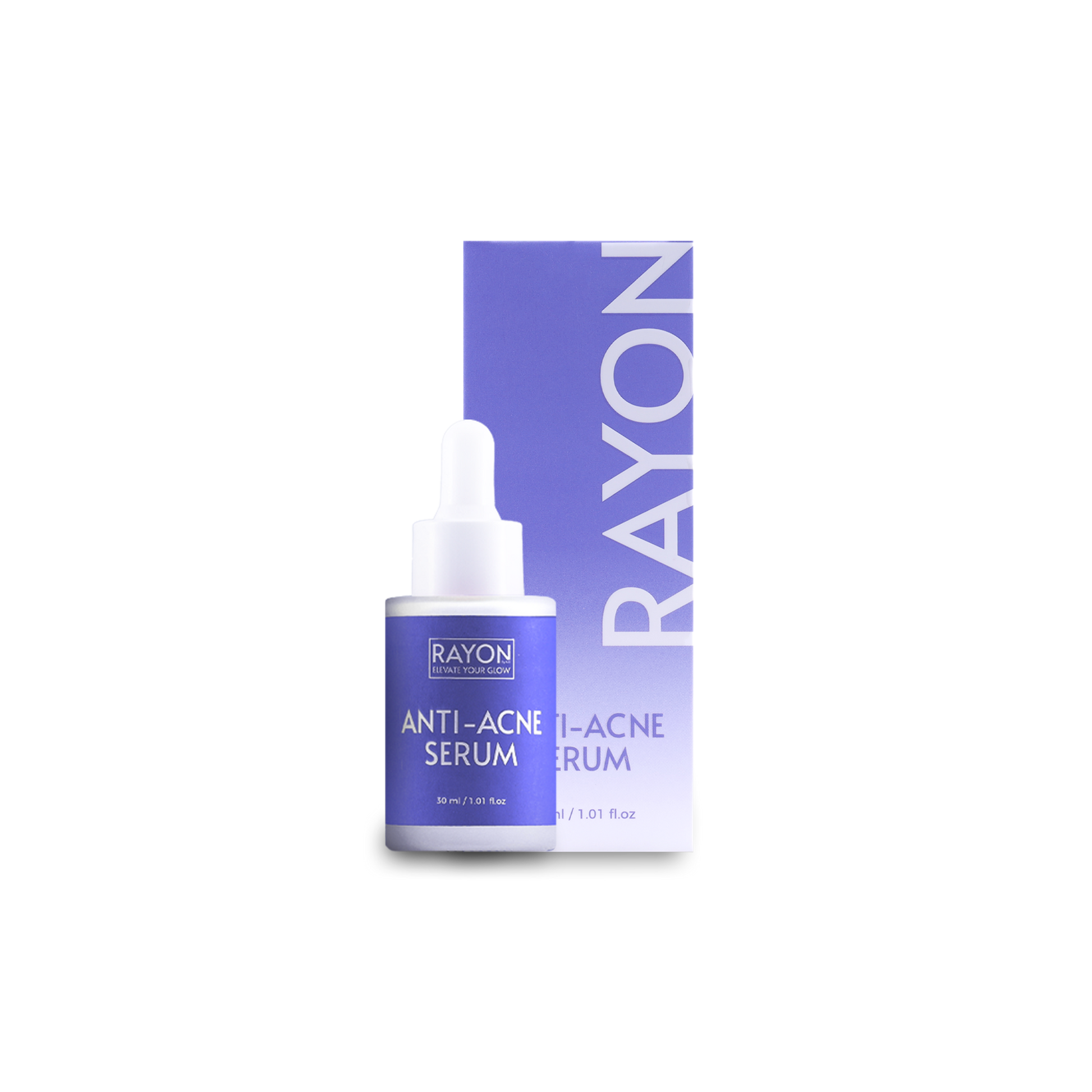 RayonbyMR's Anti Acne Serum Bottle and Packing
