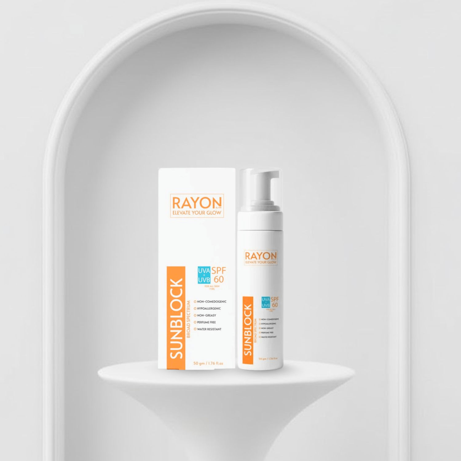 Sunblock SPF60 - RayonbyMR